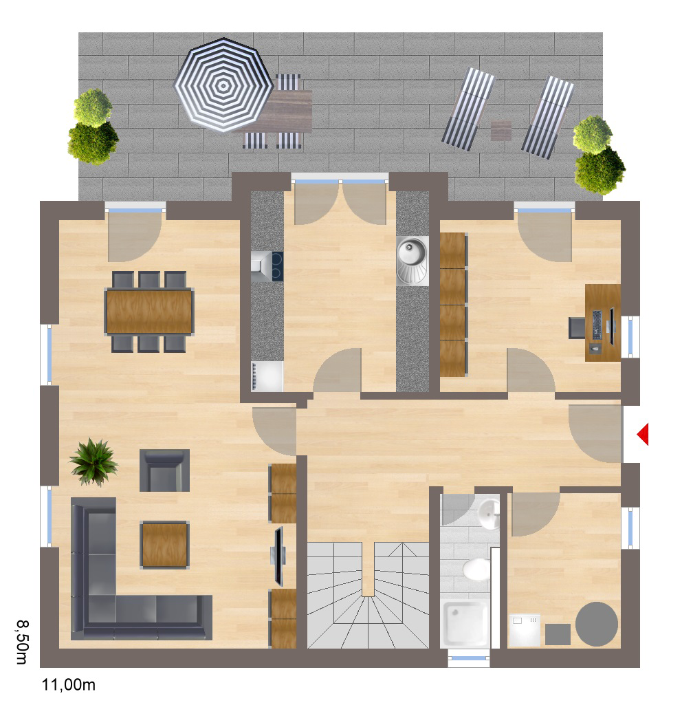 IZ-Haus: Neubau, Massivhaus, Hausbau, Einfamilienhaus, bauen, Fertighaus, Massivhaus, Kaarst, Neuss