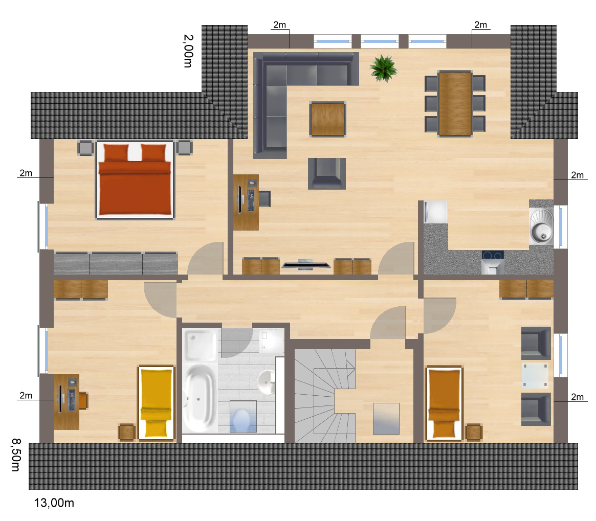 IZ-Haus: Neubau, Massivhaus, Hausbau, Einfamilienhaus, bauen, Fertighaus, Massivhaus, Kaarst, Neuss