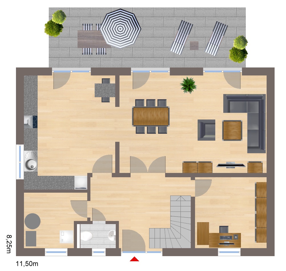 IZ-Haus: Neubau, Massivhaus, Hausbau, Einfamilienhaus, bauen, Fertighaus, Massivhaus, Kaarst, Neuss